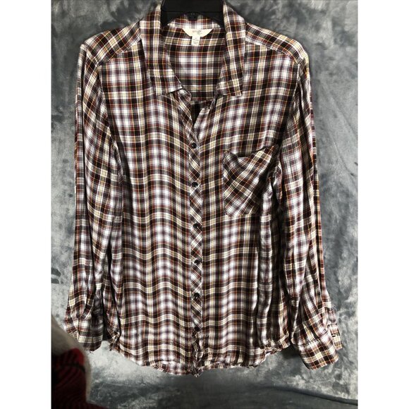 Terra Sky Button Down Shirt Woman’s Adult Size 1X - Picture 8 of 10